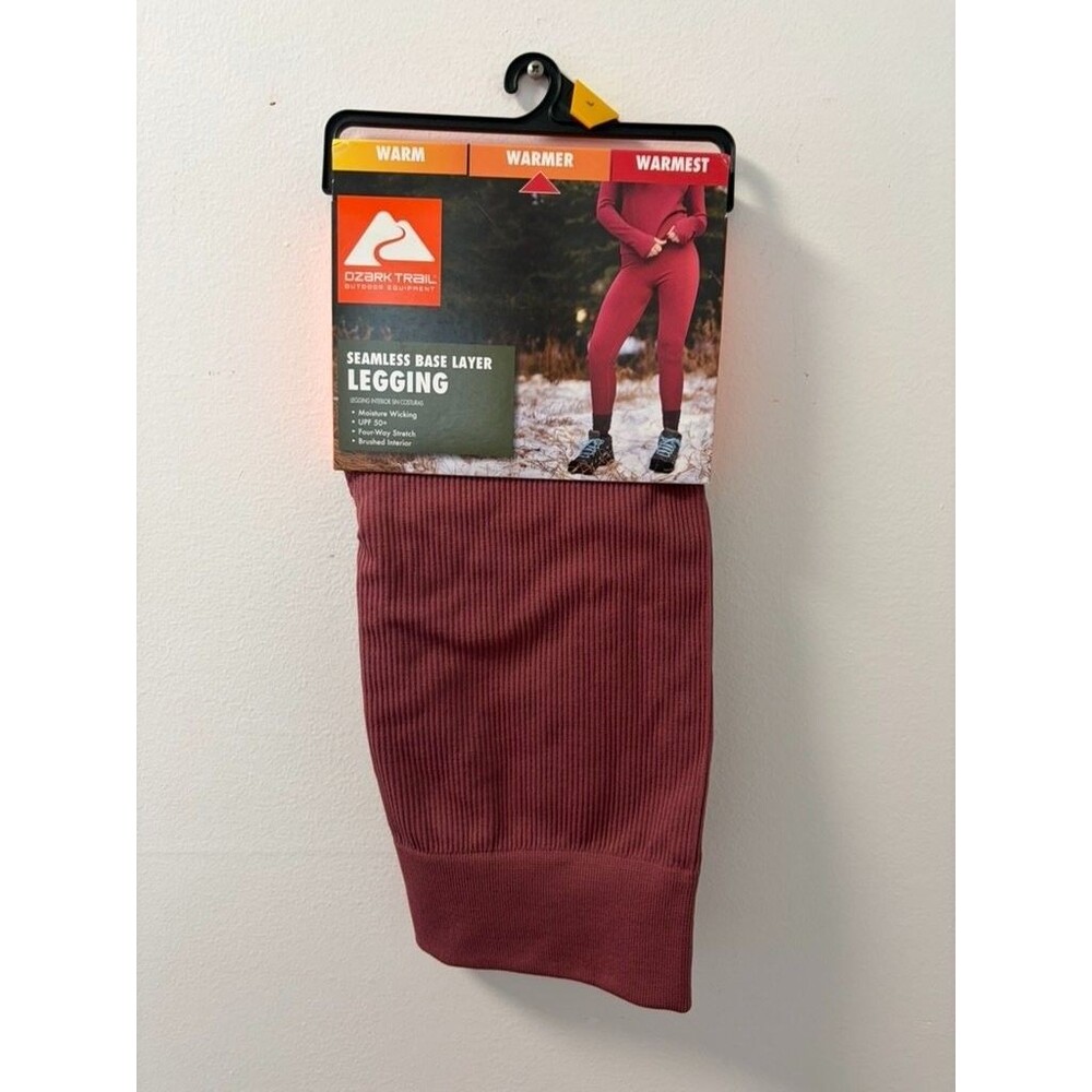 Granolagirl Gorpcore Warm Warmer Warmest Ozark Trail Seamless Base Layer Legging